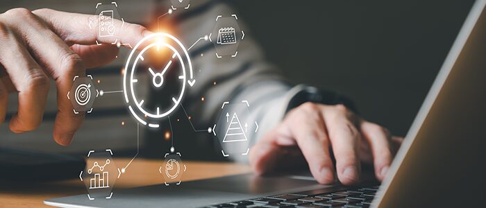 Gestion du temps et productivité numérique avec Daniel Bousquet à Toulouse, ambiance moderne et efficace,